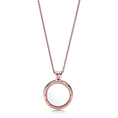Collier Femme Rose MÈdaillon PANDORA Collier Femme Rose MÈdaillon PANDORA