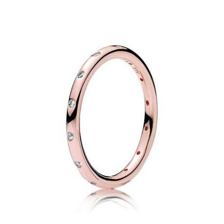 Bague Femme Gouttelettes Rose PANDORA Bague Femme Gouttelettes Rose PANDORA