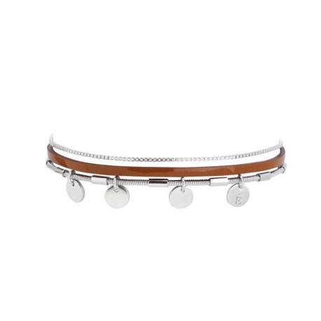 Bracelet Femme Fantaisie en Laiton Rhodié Argenté Bracelet Femme Fantaisie en Laiton Rhodié Argenté