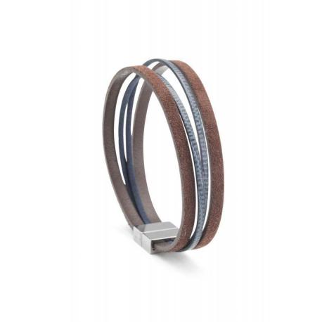 Bracelet Femme Fantaisie en Laiton Rhodié Argenté Bracelet Femme Fantaisie en Laiton Rhodié Argenté