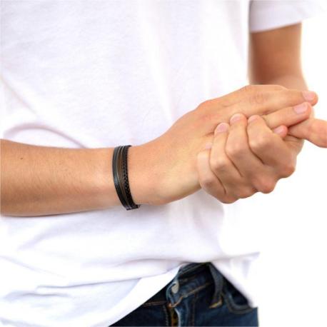 Bracelet Femme Fantaisie en Laiton Rhodié Argenté Bracelet Femme Fantaisie en Laiton Rhodié Argenté