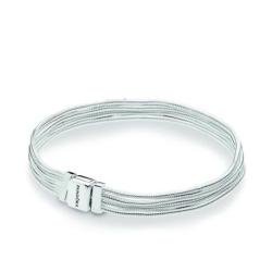 Bracelet Maille Serpent Multi-rang Couleur ARGENT PANDORA REFLEXIONS Taille 16