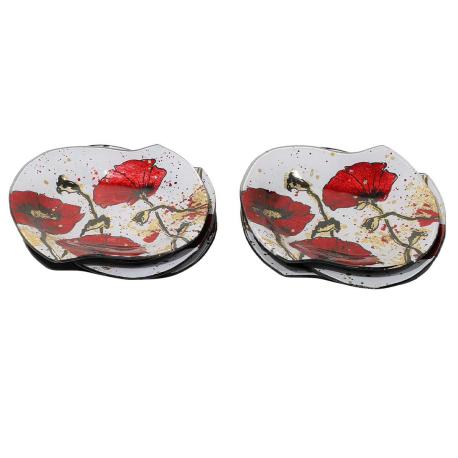 Coupelle ronde Coquelicots Coupelle ronde Coquelicots