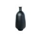 Vase Dame jeanne en verre noir mat