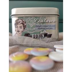 Boîte de 250 g d'épingles de couture extra-fines