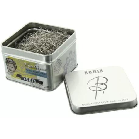 Boîte de 250g d'épingles de couture super-fines