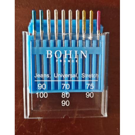 Aiguilles machine pour Jean/tissus standard et stretch