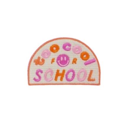 Patch thermocollant “Too Cool For School”