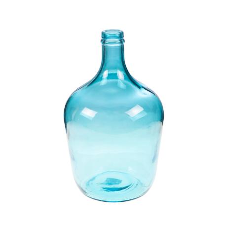 Dame Jeanne Turquoise en verre Dame Jeanne Turquoise en verre