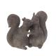 Statuette couple d'Écureuil