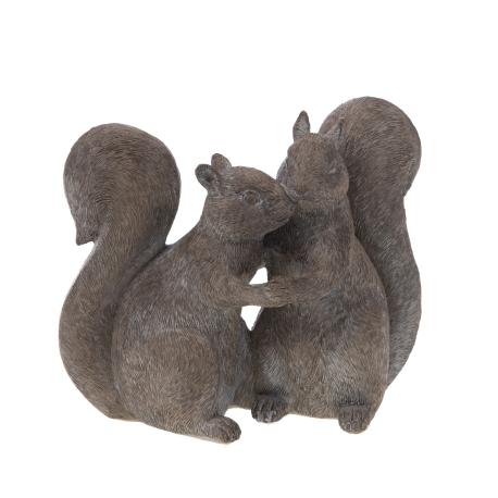 Statuette couple d'Écureuil Statuette couple d'Écureuil