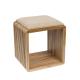Tabouret Callopsitte en bois naturel