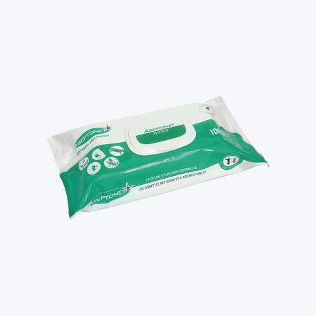 LINGETTES DESINFECTANTES ASEPTONNET LINGETTES DESINFECTANTES ASEPTONNET