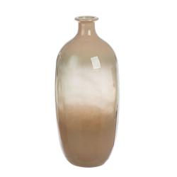 Vase bouteille en verre Champagne