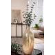 Vase bouteille en verre Champagne