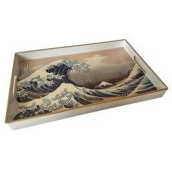 Plateau rectangulaire Hokusai