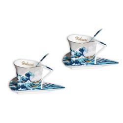 Coffret  Tasse à café La Vague