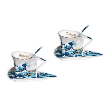 Coffret Tasse à café La Vague Coffret Tasse à café La Vague