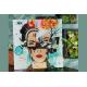 Plat carrée Frida par Louis Jover