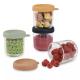 Coffret 4 portions en verre 250ml BEABA