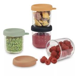 Coffret 4 portions en verre 250ml BEABA