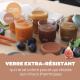 Coffret 4 portions en verre 250ml BEABA