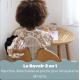 Bavoir à manches évolutif et 2 en 1