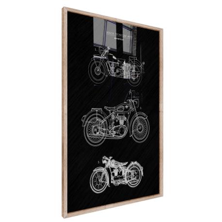 Tableau Motos dessin