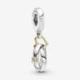 Charm Pendant Alliances bicolore PANDORA MOMENTS