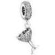 Pandora — Charm Pendant Verre à Cocktail Pavé
