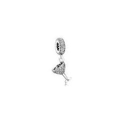 Pandora — Charm Pendant Verre à Cocktail Pavé