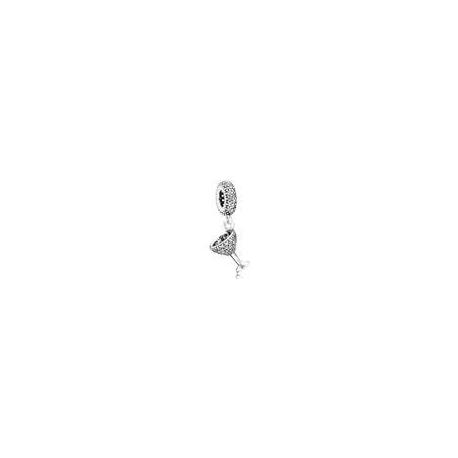 Pandora — Charm Pendant Verre à Cocktail Pavé