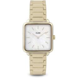 Montre Femme La Tetragone Dorée Cluse