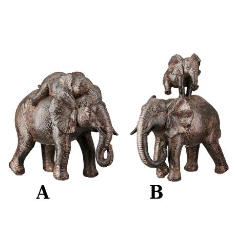 Statuette Maman éléphant