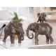 Statuette Maman éléphant