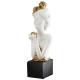 Sculpture Femme à la rose