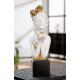 Sculpture Femme à la rose