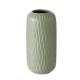 Vase Zalina en porcelaine vert mat