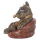 Statuette Chien Bouledogue Bling-bling