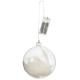 Suspension LED ampoule avec plumes