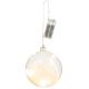 Suspension LED ampoule avec plumes
