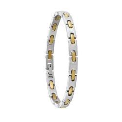 Bracelet Homme Acier Bicolore JOURDAN
