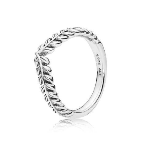 Pandora — Bague Argent Massif Brins et Graines — T.50