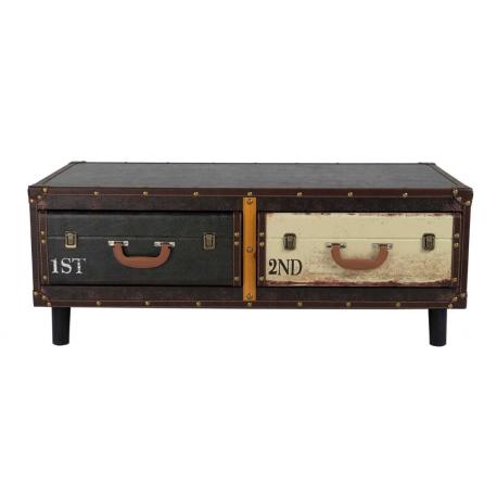 Table basse 2 tiroirs