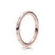 Bague Femme Gouttelettes Rose PANDORA