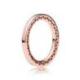 Pandora — Bague Cœurs Classiques Pandora Rose — T.54