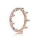 Pandora — Bague Couronne Scintillante Rose — T.52