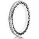 Pandora — Bague Scintillement & Cœurs Argent Massif — T.54