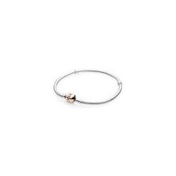 Pandora — Bracelet Argent Fermoir Pandora Rose — T.23