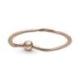 Pandora — Bracelet Maille Serpent Multi-Rangs Pandora Moments — T.16
